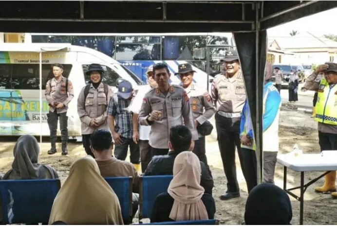 Kapolda Aceh Pastikan Pelayanan Pascabencana Tetap Berjalan Maksimal
