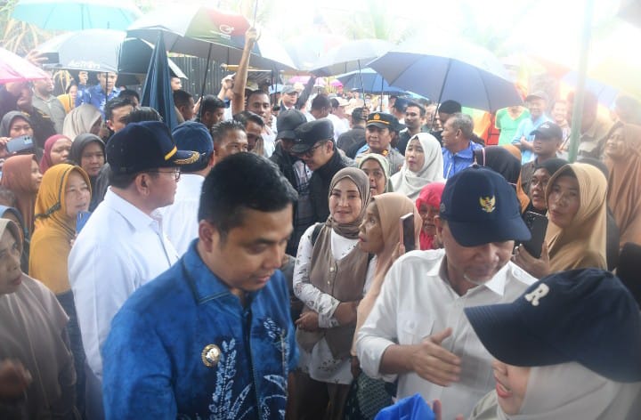 Percepat Pemulihan Pasca Bencana, Sejumlah Menteri Tinjau Lokasi dan Serahkan Bantuan di Langsa