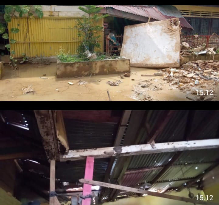 Warga Gampong Pondok Pabrik Langsa Korban Pasca Bencana Banjir  Belum Tersentuh Bantuan.