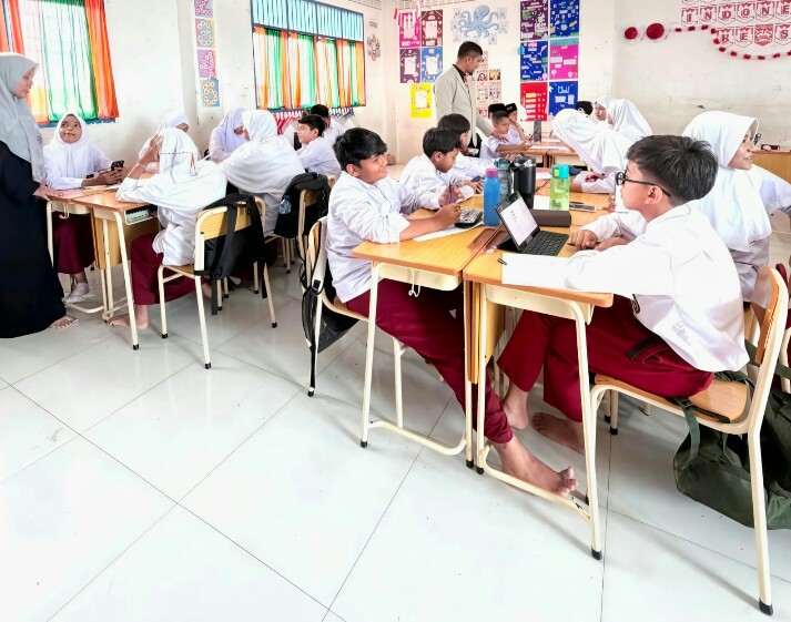 SD 2 Muhammadiyah Gandeng Bimbel 99 Gelar Try Out TKA Berbasis Digital