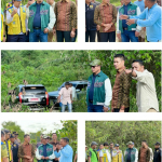 Wakil Bupati Aceh Timur T. Zainal Abidin Bersama Anggota DPR-RI HRD Tinjau Infrastruktur Yang Rusak Akibat Bencana.