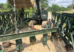 Pembangunan Jembatan Bailey Capai 30%, Akses Vital Warga Segera Pulih
