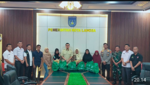 Pemko Langsa Salurkan Santunan Kemensos kepada Ahli Waris Korban Bencana Hidrometeorologi