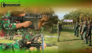 Jaga Kesiapan Tempur, Prajurit Yonif 116/Garda Samudra Melaksanakan Latihan Menembak Tepat Jarak 100 Meter 