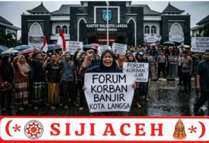 Aksi Demo Korban Banjir Kota Langsa Dibayang Teror dan Intimidasi