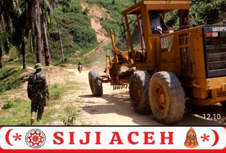 Akses Antar Desa Segera Terbuka, Personel TMMD Fokus Pengerasan Jalan