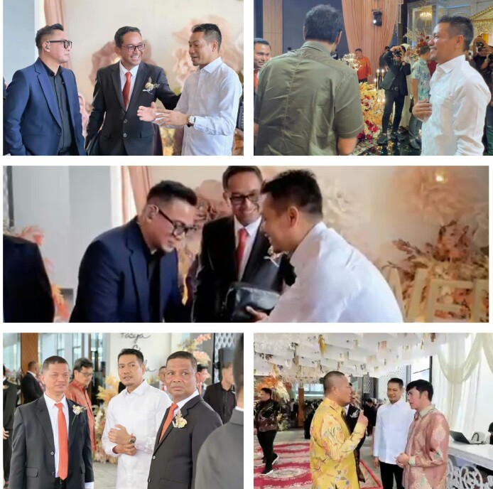 Wakil Bupati Aceh Timur Hadiri Resepsi Pernikahan Putra Kajati Aceh