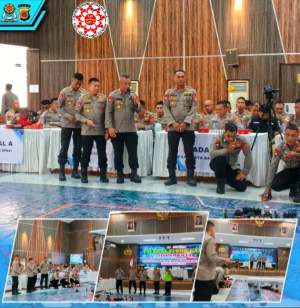 Tactical Floor Game SISMPAMKOTA, Polda Aceh Matangkan Pengamanan Mayday 2026