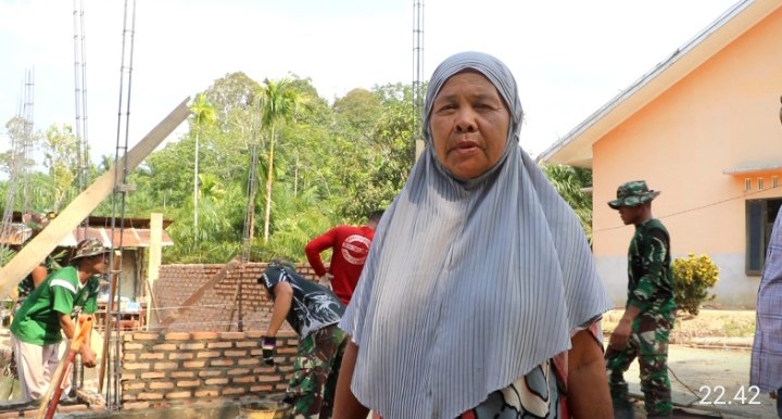 Kodim 0104/Aceh Timur Terus Tunjukkan Progres Nyata Dilokasi Sasaran Program Rumah Tidak Layak Huni