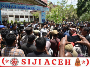 Aksi Demo 304 Minta Agar Jefri Sentana Ditangkap dan Dipenjarakan Atas Dugaan Tindak Pidana Korupsi