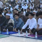 Idul Adha 1447 H, Jeffry-Haikal Shalat Bersama Ribuan Jamaah di Lapangan Merdeka Langsa