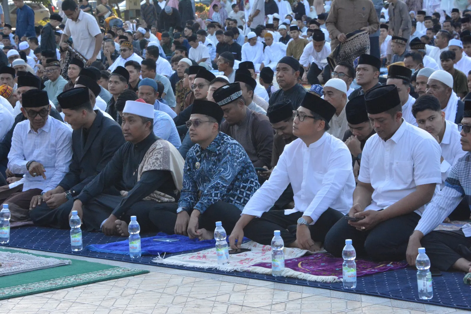 Idul Adha 1447 H, Jeffry-Haikal Shalat Bersama Ribuan Jamaah di Lapangan Merdeka Langsa