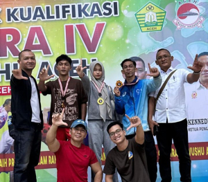 Atlet WUSHU Kota Langsa Melaju ke PORA IV 2027 Aceh Jaya.