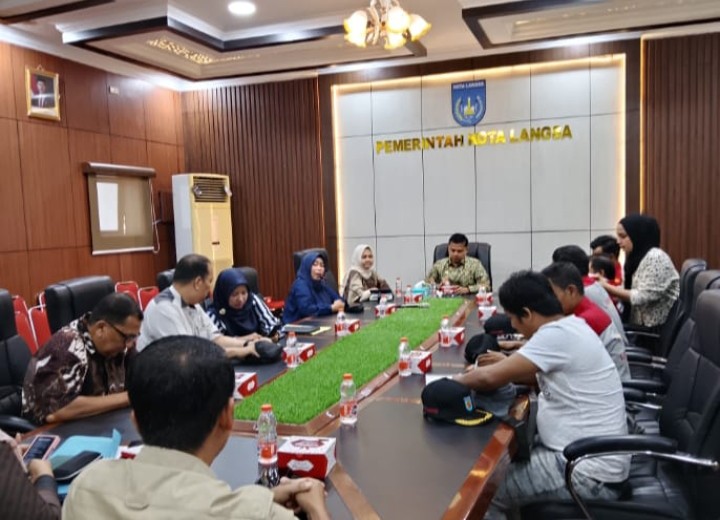 Wujudkan Kolaborasi Pembangunan Kota Berkelanjutan, DPD LSM Perintis Aceh Audiensi Pemko Langsa