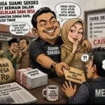 Diduga Suami Sekdes Ikut Bermain Dalam pengelolaan Dana Desa di Sungai Raya