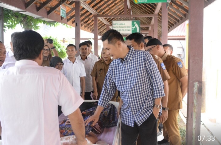 Sekda Aceh Tinjau Langsung Pelayanan dan Penanganan Pasien di RSUD Langsa