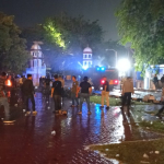 Bela Kepentingan Rakyat, Peserta Aksi Demo Mahasiswa Bentrok Dengan Petugas Di  Banda Aceh