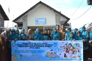 Kunjungi Telaga Tujoh, Ny. Devi Sentana Perkuat Pendidikan Anak Usia Dini
