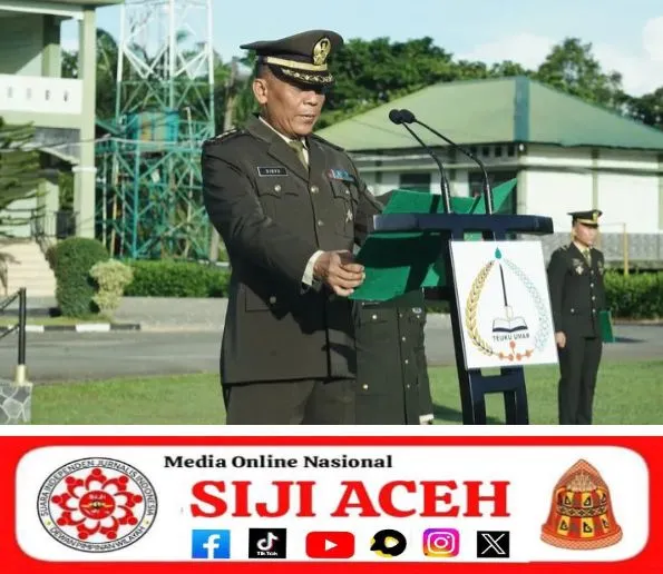 KOREM 012/TEUKU UMAR GELAR UPACARA PERINGATAN HARI LAHIR PANCASILA TAHUN 2026