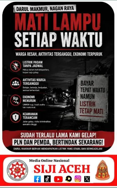 Kabupaten Penghasil Energi, Tapi Warganya Tiap hari Sering Padam: Ada Apa dengan Darul Makmur?