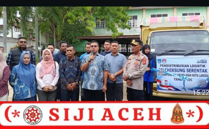Wali Kota Langsa Lepas Armada Logistik Pilchiksung 2026 Menuju Lima Kecamatan