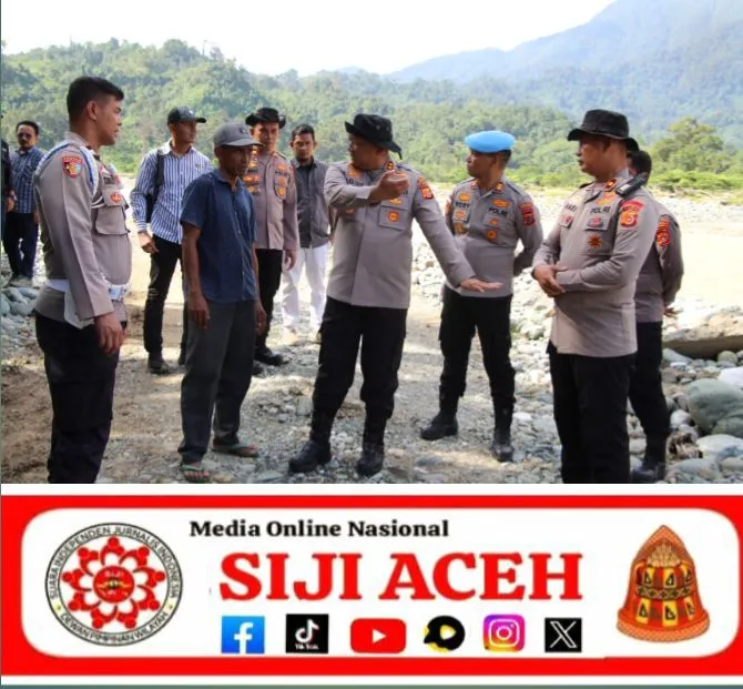 Kapolres Aceh Barat Ngantor di Pante Ceureumen, Bukti Nyata Polri Hadir untuk Rakyat