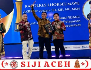 Gebrakan Sang Pemimpin, Kapolres Lhokseumawe Raih Serambi Awards 2026 Berkat Aplikasi Rijang