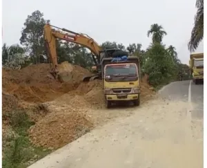 Diduga Proyek Rp15 Miliar Gunakan Tanah Urug Tanpa Izin Galian
