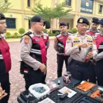 Satsamapta Polres Aceh Timur Perkenalkan Byrna SD sebagai Senjata Beladiri