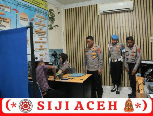 Pastikan Pelayanan Tetap Prima, Kapolres Lhokseumawe Sidak Ruang Pelayanan Kepolisian
