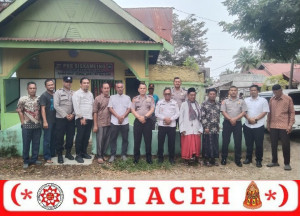 Polisi Hadir Sepanjang Pekan, Kapolsek Idi Rayeuk Serap Aspirasi Masyarakat