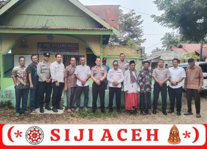 Polisi Hadir Sepanjang Pekan, Kapolsek Idi Rayeuk Serap Aspirasi Masyarakat