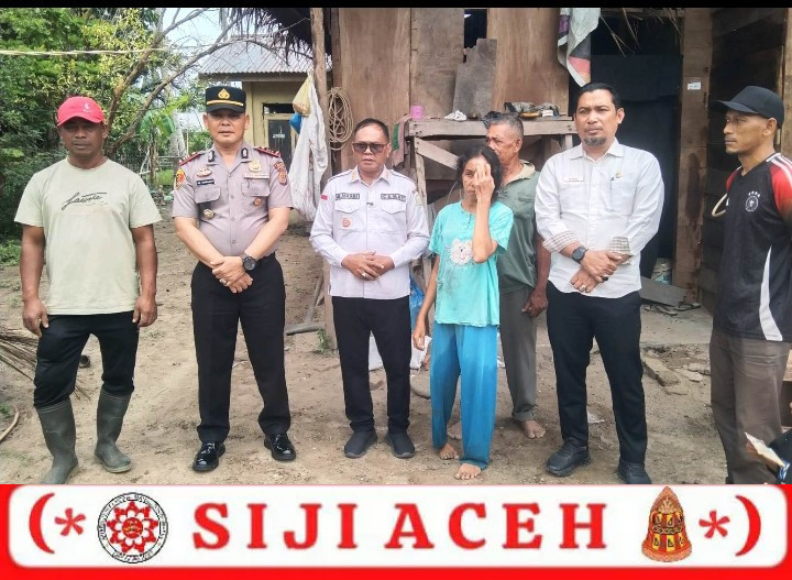 Kapolsek Idi Rayeuk dan Muspika Serahkan Bantuan untuk Warga Disabilitas